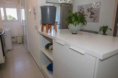 Apartamento à venda com 66m², 2 quartos e 2 vagas Apartamento à venda com 66m², 2 quartos e 2 vagasCozinha e Área de Serviço