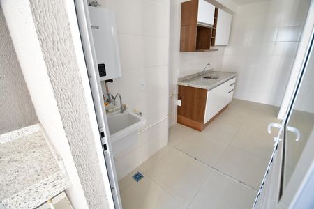 Área de Serviço de apartamento para alugar com 2 quartos, 60m² em Loteamento Residencial Vila Bella Dom Pedro, Campinas