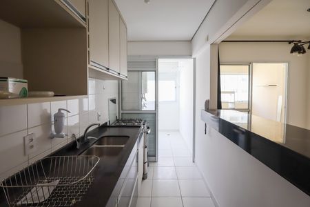 Cozinha de apartamento para alugar com 2 quartos, 62m² em Jardim Marajoara, São Paulo