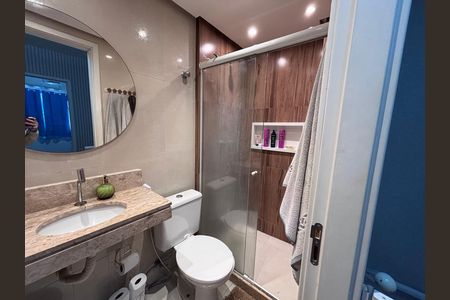 Casa de condomínio para alugar com 84m², 3 quartos e 2 vagasBanheiro
