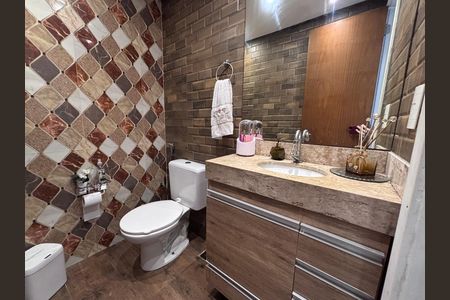 Casa de condomínio para alugar com 84m², 3 quartos e 2 vagasLavabo