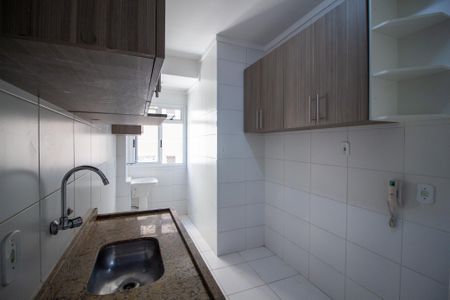 Cozinha  de apartamento para alugar com 2 quartos, 53m² em Além Ponte, Sorocaba