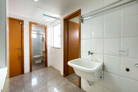 Área de Serviço de apartamento à venda com 4 quartos, 259m² em Silveira, Belo Horizonte