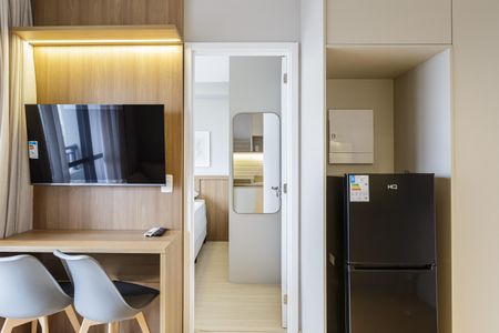 Apartamento para alugar com 28m², 1 quarto e sem vaga Apartamento para alugar com 28m², 1 quarto e sem vagaSala
