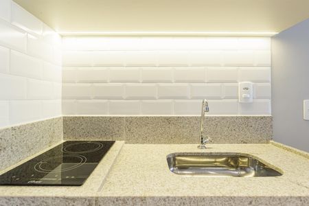 Apartamento para alugar com 28m², 1 quarto e sem vaga Apartamento para alugar com 28m², 1 quarto e sem vagaCozinha