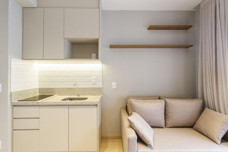 Apartamento para alugar com 28m², 1 quarto e sem vaga Apartamento para alugar com 28m², 1 quarto e sem vagaSala