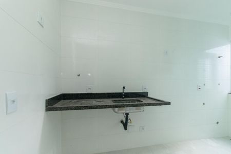 Cozinha de apartamento à venda com 1 quarto, 30m² em Parque Independência, São Paulo