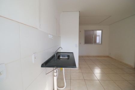 Cozinha  de apartamento para alugar com 2 quartos, 48m² em Jardim Florestan Fernandes, Ribeirão Preto
