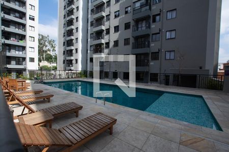 Área comum de apartamento para alugar com 2 quartos, 42m² em Jaguaré, São Paulo