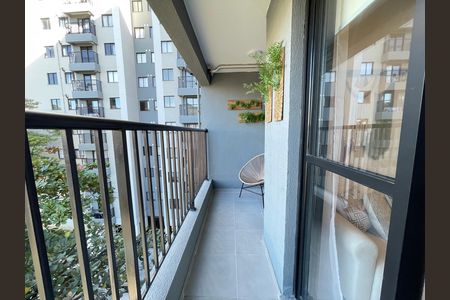Apartamento para alugar com 42m², 2 quartos e sem vaga Apartamento para alugar com 42m², 2 quartos e sem vagaVaranda da sala