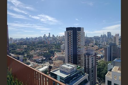 Vista do rooftop de kitnet/studio para alugar com 1 quarto, 25m² em Pinheiros, São Paulo