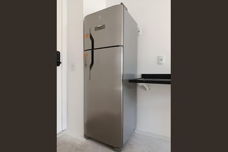 Cozinha de kitnet/studio para alugar com 1 quarto, 25m² em Pinheiros, São Paulo