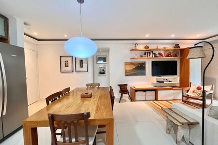 Sala de Jantar de apartamento à venda com 1 quarto, 74m² em Lagoa, Rio de Janeiro