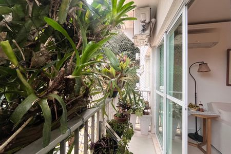 Varanda de apartamento à venda com 1 quarto, 74m² em Lagoa, Rio de Janeiro