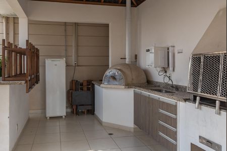 Área comum - Churrasqueira de apartamento para alugar com 2 quartos, 56m² em Jardim Amazonas, Campinas