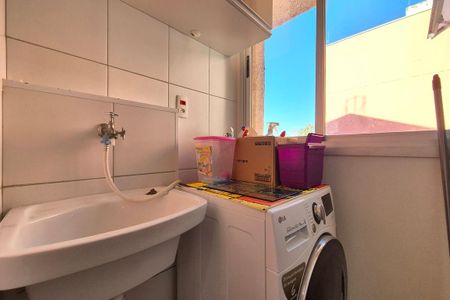 Área de Serviço de apartamento à venda com 2 quartos, 57m² em Parque das Camelias, Campinas