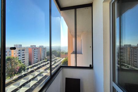 Varanda da Sala  de apartamento à venda com 2 quartos, 57m² em Parque das Camelias, Campinas