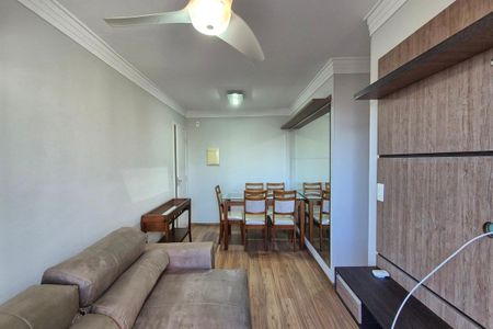 Sala de apartamento à venda com 2 quartos, 57m² em Parque das Camelias, Campinas