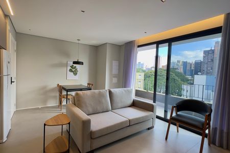 Apartamento para alugar com 53m², 1 quarto e 1 vaga Apartamento para alugar com 53m², 1 quarto e 1 vagaSala