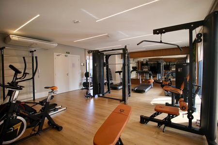 Apartamento para alugar com 53m², 1 quarto e 1 vaga Apartamento para alugar com 53m², 1 quarto e 1 vagaÁrea comum - Academia