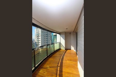 Varanda da Sala de apartamento à venda com 4 quartos, 336m² em Vila Andrade, São Paulo
