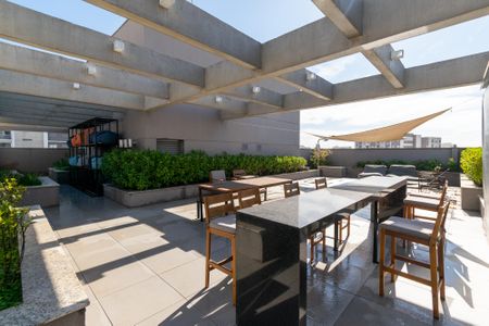Área comum - Churrasqueira de apartamento à venda com 1 quarto, 75m² em Vila Guarani (zona Sul), São Paulo