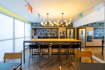 Área comum de apartamento à venda com 1 quarto, 75m² em Vila Guarani (zona Sul), São Paulo