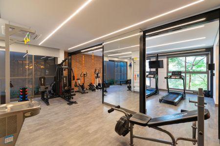 Área comum - Academia de apartamento à venda com 1 quarto, 75m² em Vila Guarani (zona Sul), São Paulo