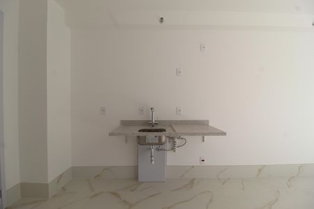 Cozinha de kitnet/studio à venda com 1 quarto, 30m² em Indianópolis, São Paulo