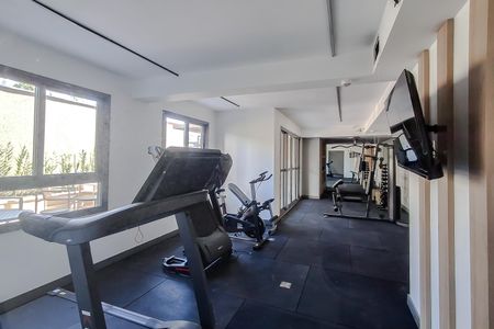 Área comum - Academia de kitnet/studio à venda com 1 quarto, 34m² em Ipiranga, São Paulo