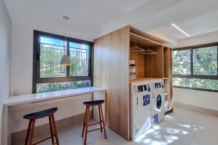Área comum de kitnet/studio à venda com 1 quarto, 34m² em Ipiranga, São Paulo