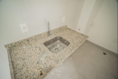 Studio à venda com 37m², 2 quartos e sem vagaCozinha