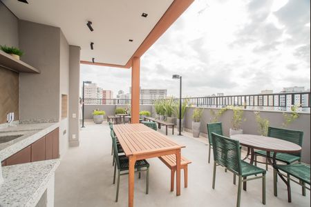 Studio à venda com 37m², 2 quartos e sem vagaÁrea comum - Churrasqueira