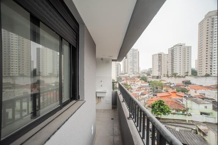 Varanda de kitnet/studio à venda com 2 quartos, 37m² em Chácara Inglesa, São Paulo