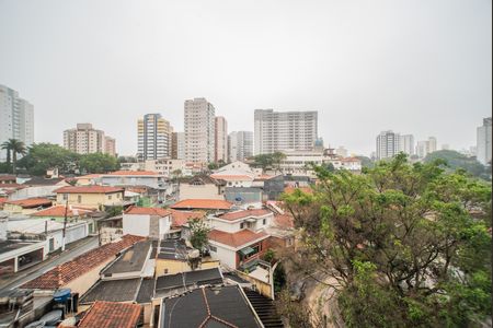 Vista da Varanda de kitnet/studio à venda com 2 quartos, 37m² em Chácara Inglesa, São Paulo