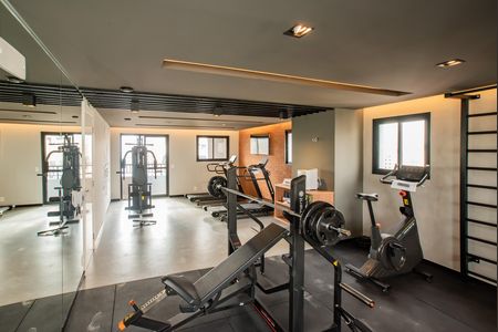 Studio à venda com 37m², 2 quartos e sem vagaÁrea comum - Academia