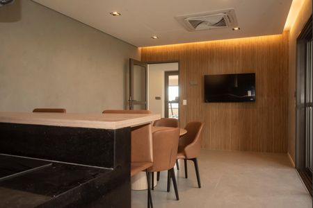 Studio à venda com 28m², 1 quarto e sem vagaÁrea comum - Salão de festas