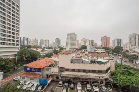 Vista da Varanda de kitnet/studio à venda com 1 quarto, 28m² em Vila Clementino, São Paulo