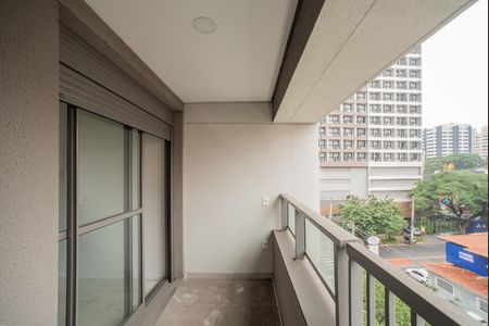 Studio à venda com 28m², 1 quarto e sem vagaVaranda