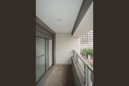 Varanda de kitnet/studio à venda com 1 quarto, 28m² em Vila Clementino, São Paulo