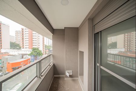Varanda de kitnet/studio à venda com 1 quarto, 28m² em Vila Clementino, São Paulo