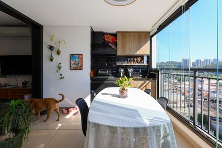 Varanda da Sala de apartamento à venda com 2 quartos, 68m² em Jardim Mirante, São Paulo
