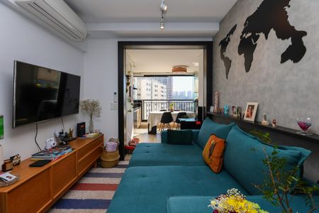 Sala de apartamento à venda com 2 quartos, 68m² em Jardim Mirante, São Paulo
