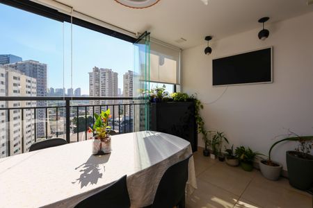 Varanda da Sala de apartamento à venda com 2 quartos, 68m² em Jardim Mirante, São Paulo