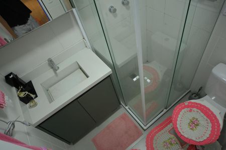 Apartamento à venda com 57m², 2 quartos e 2 vagasBanheiro da Suíte 