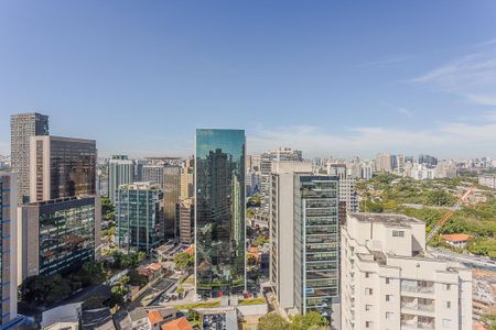 Vista da Varanda de apartamento para alugar com 1 quarto, 25m² em Pinheiros, São Paulo