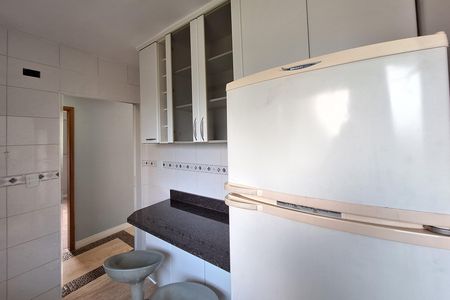 Cozinha de apartamento para alugar com 2 quartos, 45m² em Parque Sao Vicente, Santo André