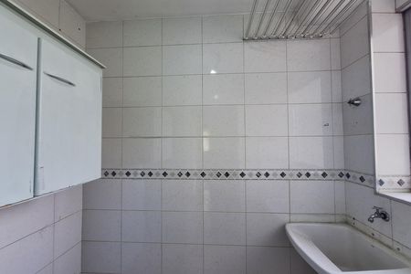 Área de Serviço de apartamento para alugar com 2 quartos, 45m² em Parque Sao Vicente, Santo André