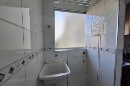 Área de Serviço de apartamento para alugar com 2 quartos, 45m² em Parque Sao Vicente, Santo André
