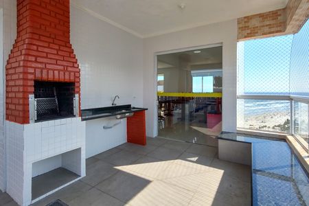 Área comum - Churrasqueira de apartamento para alugar com 3 quartos, 92m² em Cidade Ocian, Praia Grande